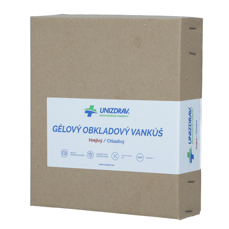 Aquatherm gelový polštář, 18 x 15 cm