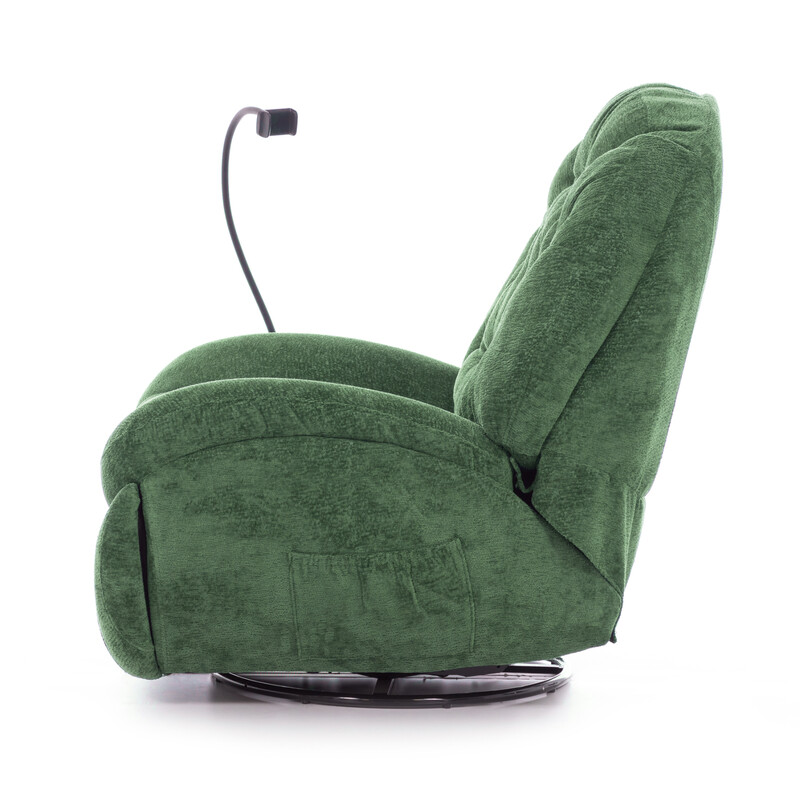 Stylové relaxační polohovací křeslo TRENDY, zelené