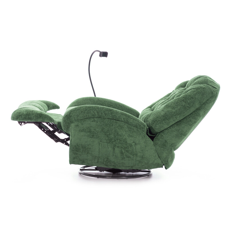 Stylové relaxační polohovací křeslo TRENDY, zelené