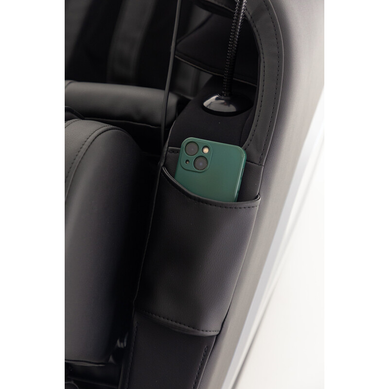 Masážní elektrické křeslo RelaxPro 3D MASSAGER, šedo-černé