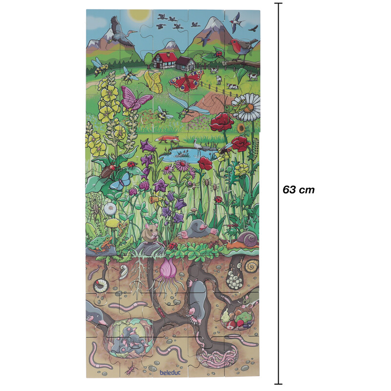 Podlahové puzzle Květinová louka od Beleduc