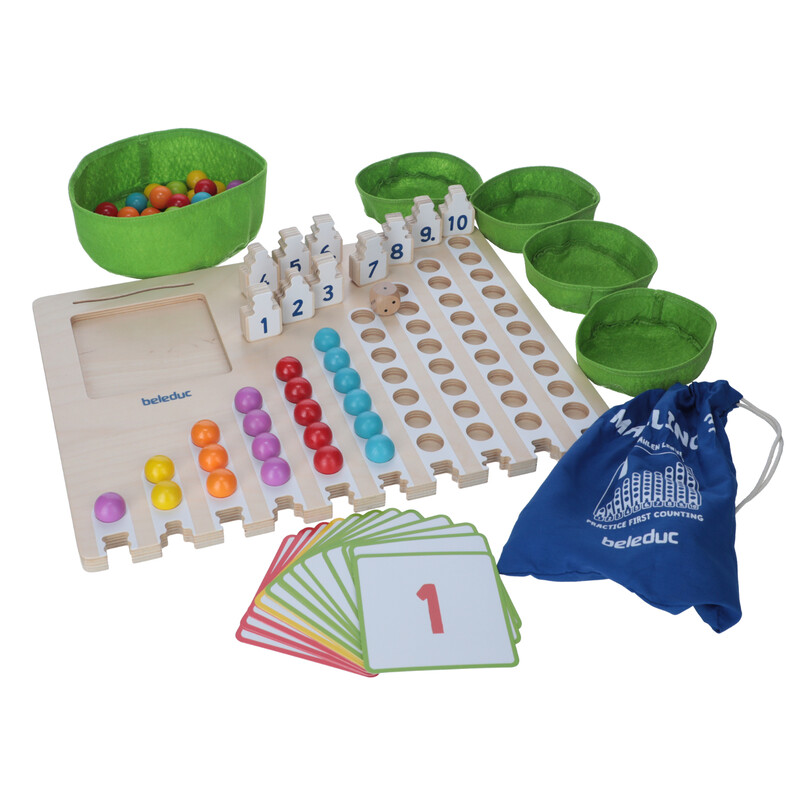 Didaktická hračka Počítání Marbelino 3 od Beleduc