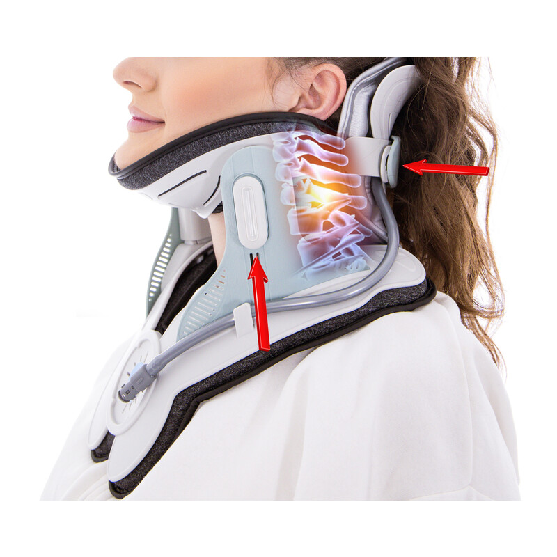 Trakční ortéza na krk a krční páteř + pumpička