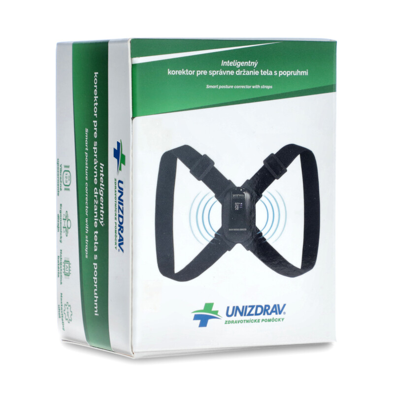 Inteligentní korektor pro správné držení těla s popruhy