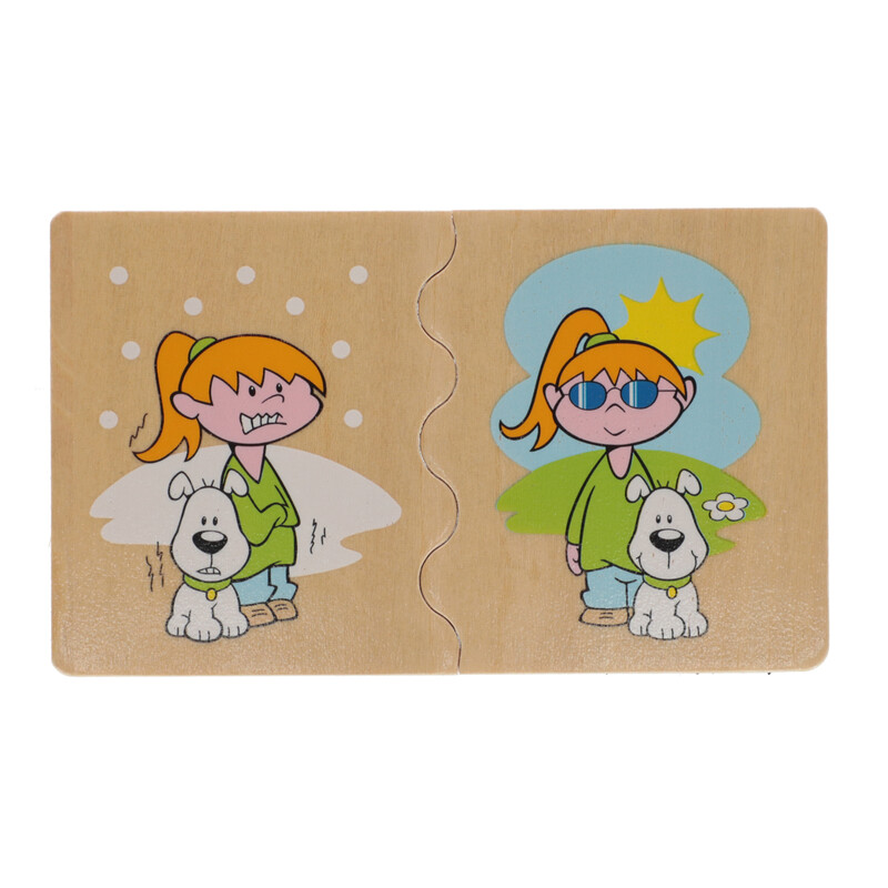 Edukační puzzle Cognito – protiklady od Beleduc