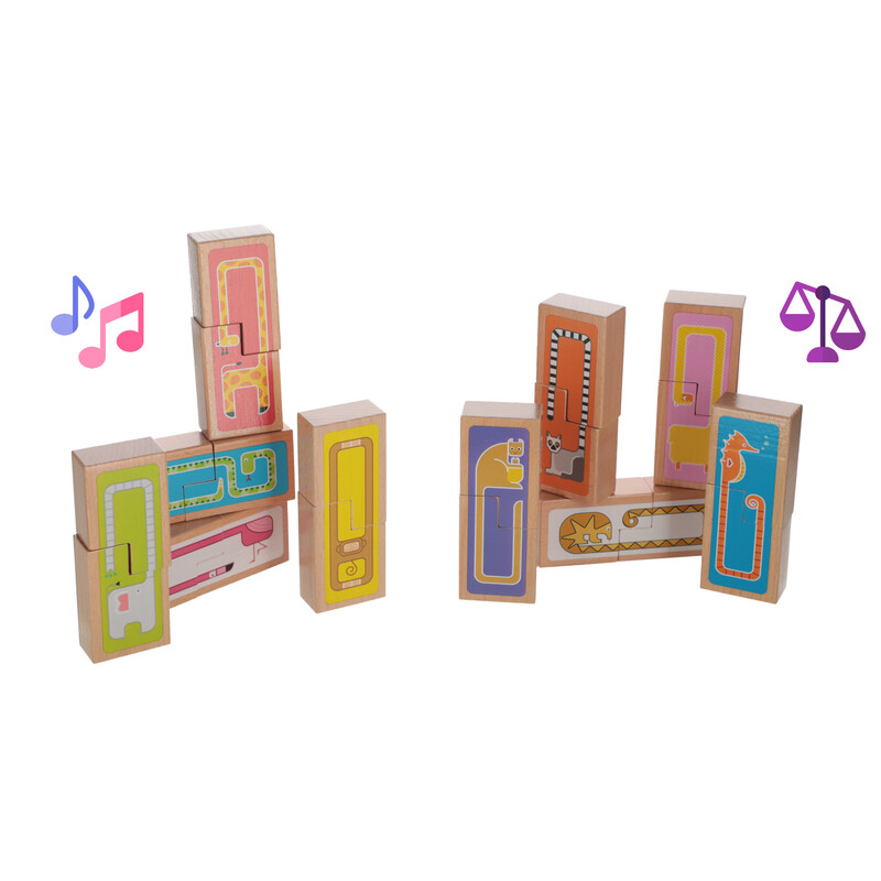 Didaktická hra a puzzle 2v1 Impuzzible od Beleduc