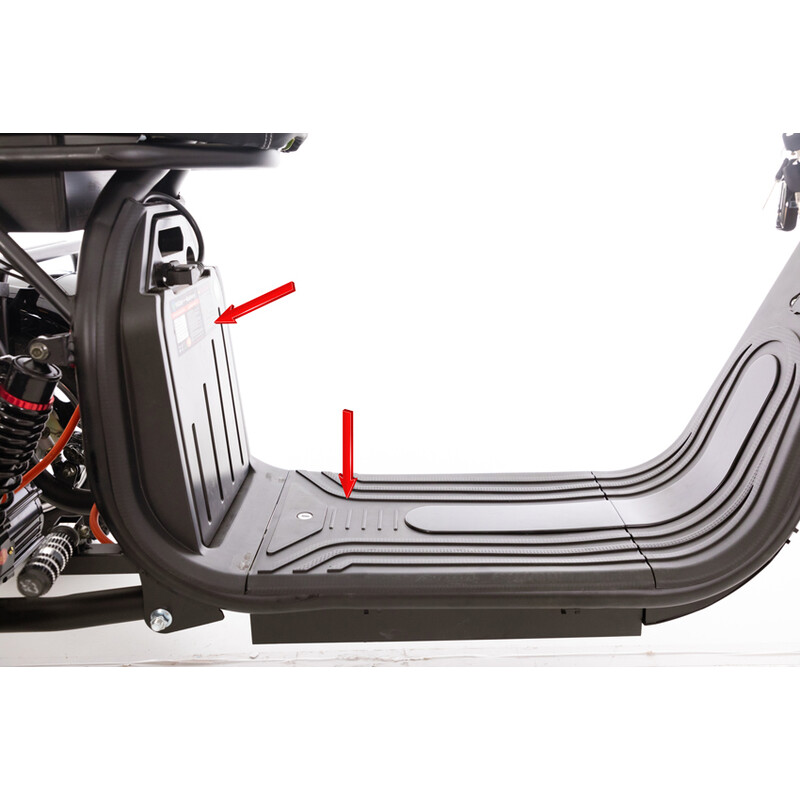Elektrický CHOPPER UNIZDRAV PRO tříkolový– výkonný 2000 W motor