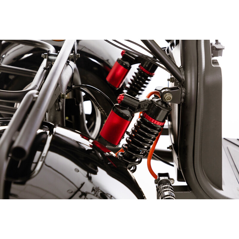 Elektrický CHOPPER UNIZDRAV PRO tříkolový– výkonný 2000 W motor