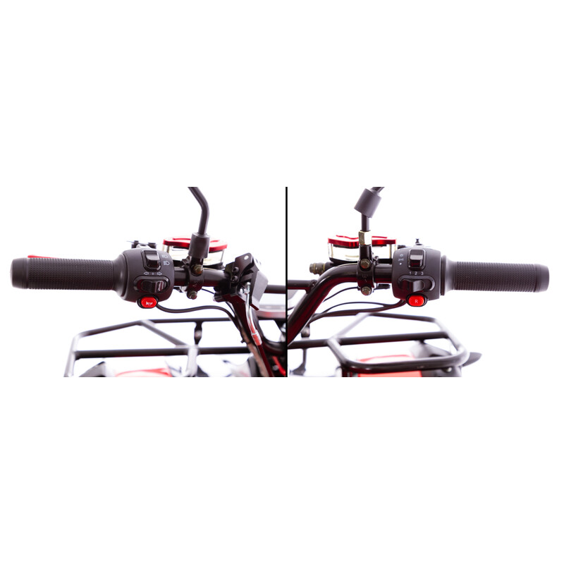 Čtyřkolka elektrická UNIZDRAV XTrail  (ATV), červená