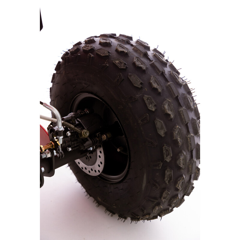 Čtyřkolka elektrická UNIZDRAV XTrail  (ATV), červená