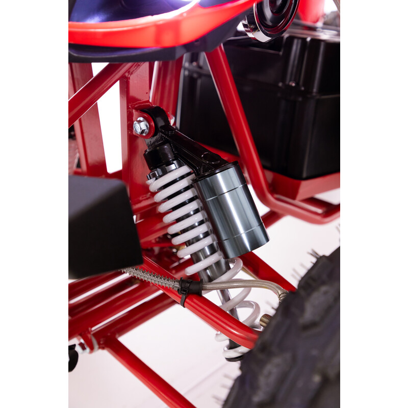 Čtyřkolka elektrická UNIZDRAV XTrail  (ATV), červená