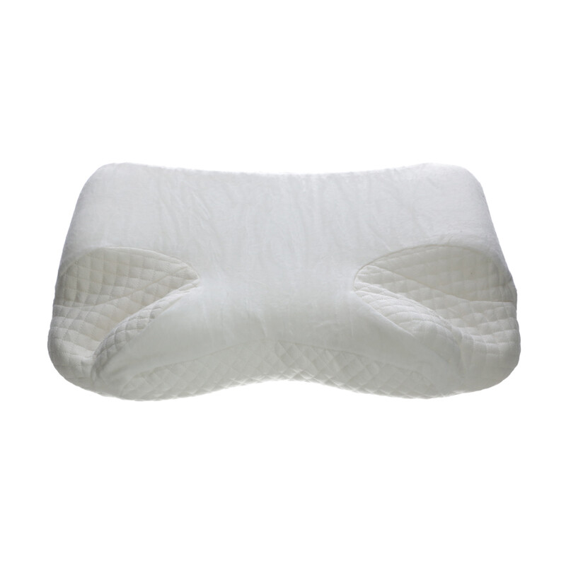 Ortopedický polštář s výřezem pro spánek s CPAP maskou