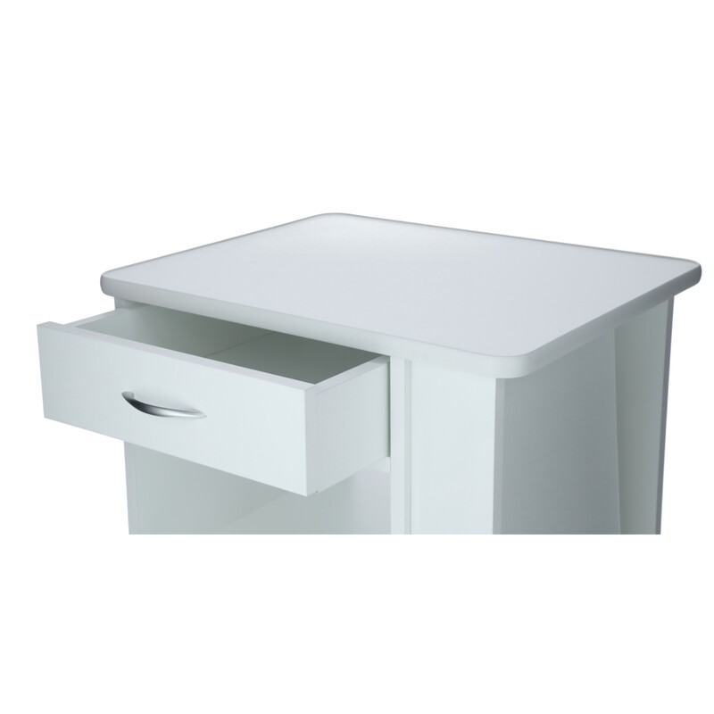 Noční stolek UNIZDRAV, bílý