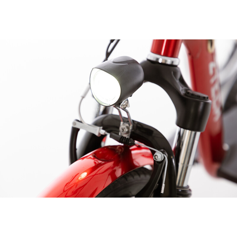 Tříkolové elektrické kolo Tornádo ZTECH, červené