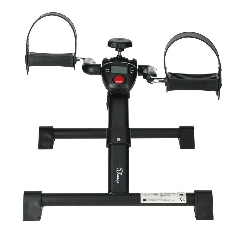 Šlapací trenažér s počítadlem, černý