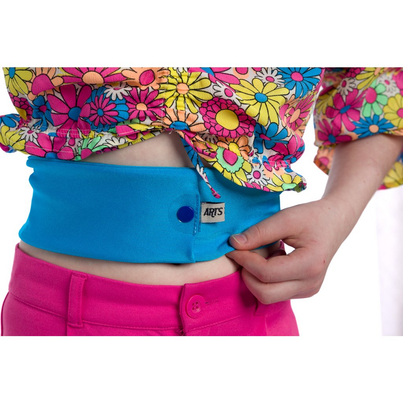 Dia pás na inzulínovou pumpu neprůhledný, modrý