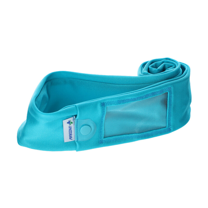 Dia pás na inzulínovou pumpu s okénkem, tyrkysový
