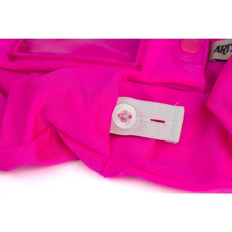 Dia pás na inzulínovou pumpu s okénkem, tmavě ružový