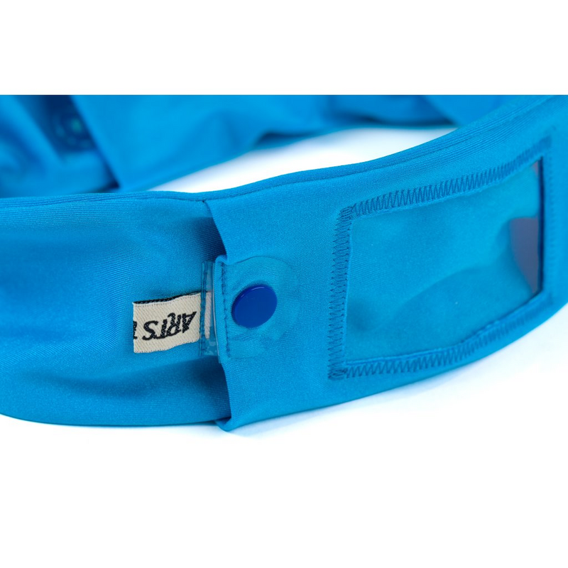 Dia pás na inzulínovou pumpu s okénkem, modrý