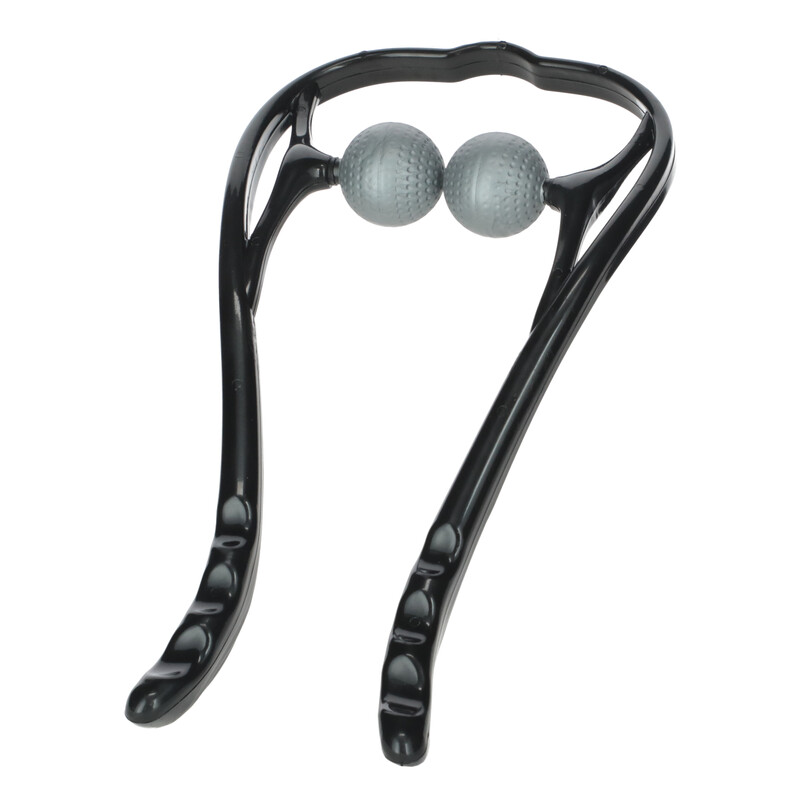 Masážní pomůcka na krk a krční páteř se 2 hlavicemi