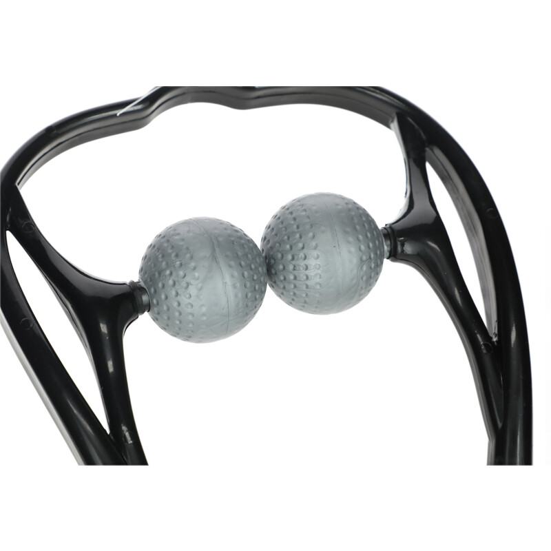 Masážní pomůcka na krk a krční páteř se 2 hlavicemi