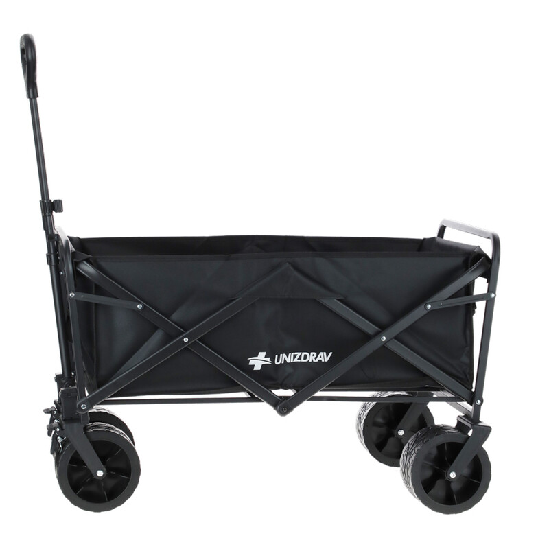 Skladací přepravní vozík UNIZDRAV s extra nosností až 150 kg