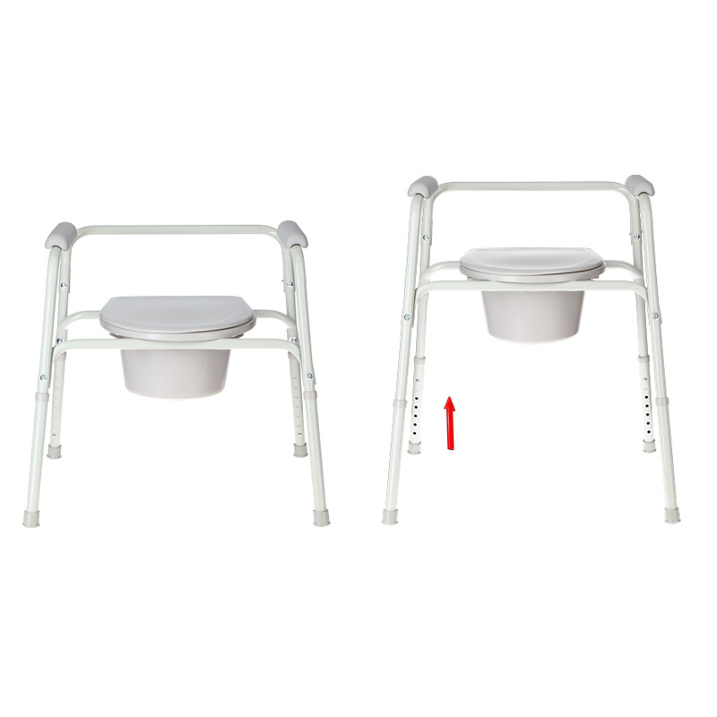 Toaletní křeslo nepojízdné UNIZDRAV