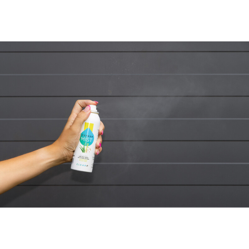 ClearO2 Oxygen Mist – revitalizační sprej na pokožku, 100 ml