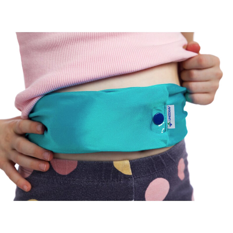 Dia pás na inzulínovou pumpu neprůhledný, tyrkysový