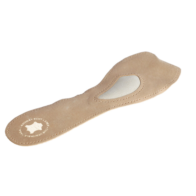 Kožené ortopedické vložky s podporou příčné klenby