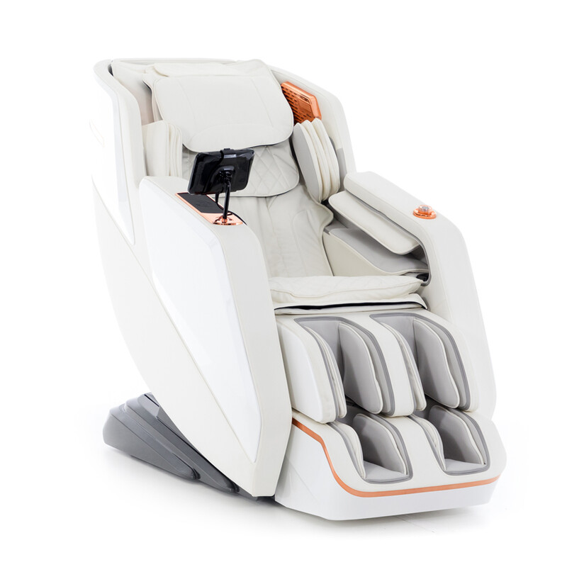 Masážní elektrické křeslo Prestige 3D MASSAGER s ionizátorem vzduchu, bílé
