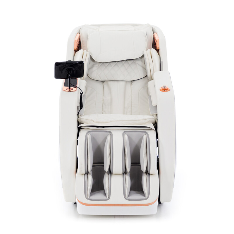 Masážní elektrické křeslo Prestige 3D MASSAGER s ionizátorem vzduchu, bílé