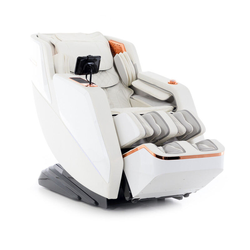 Masážní elektrické křeslo Prestige 3D MASSAGER s ionizátorem vzduchu, bílé