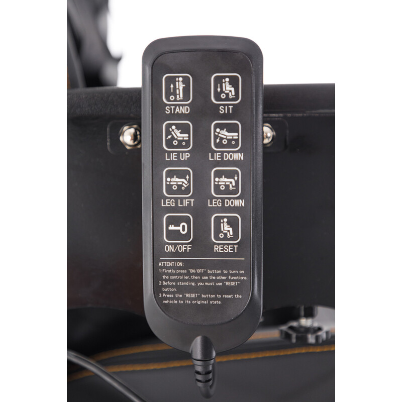 Elektrický invalidní vozík s vertikálním zdvihem