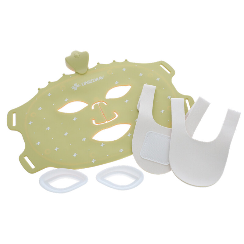 GOLD LED maska ​​se světelnou terapií UNIZDRAV