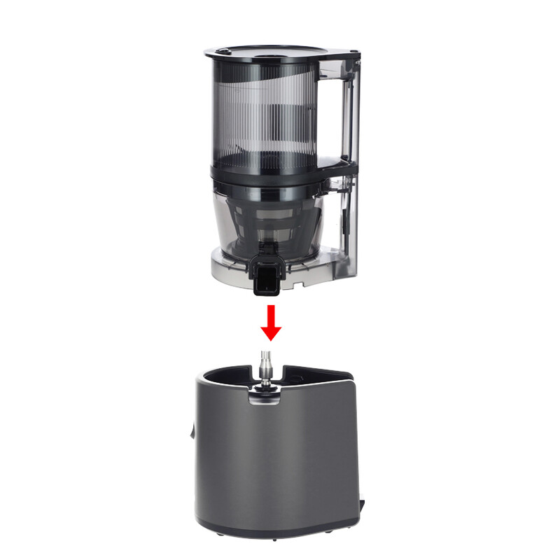 Odšťavňovač Hurom H320N, titanově šedý