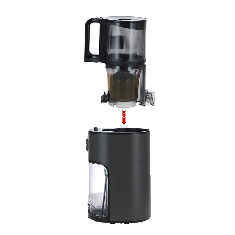 Odšťavňovač Hurom H400, titanově šedý