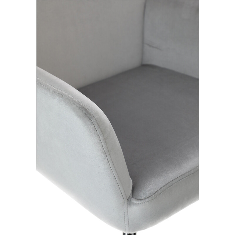 Relaxační křeslo s podnožkou Silver Luxury