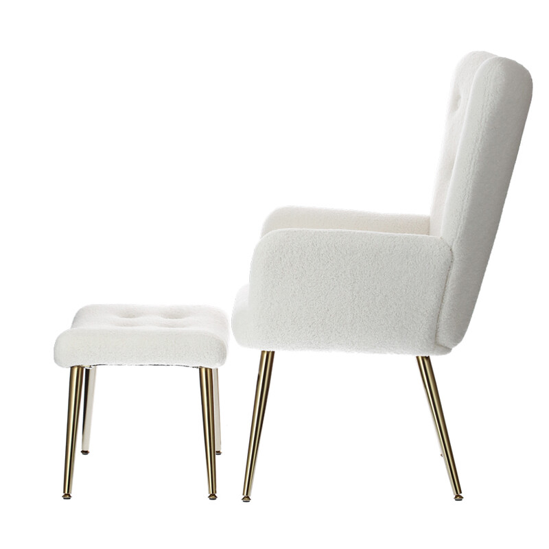 Relaxační křeslo s podnožkou Gold Luxury