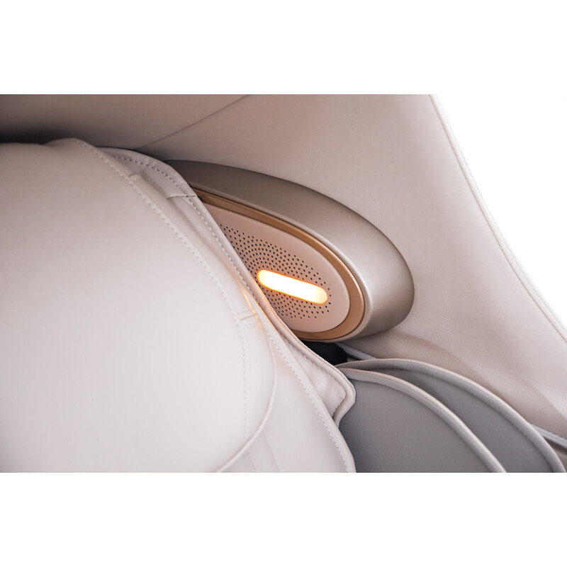 Masážní elektrické křeslo ProLux 4D MASSAGER s ionizátorem vzduchu, bílé