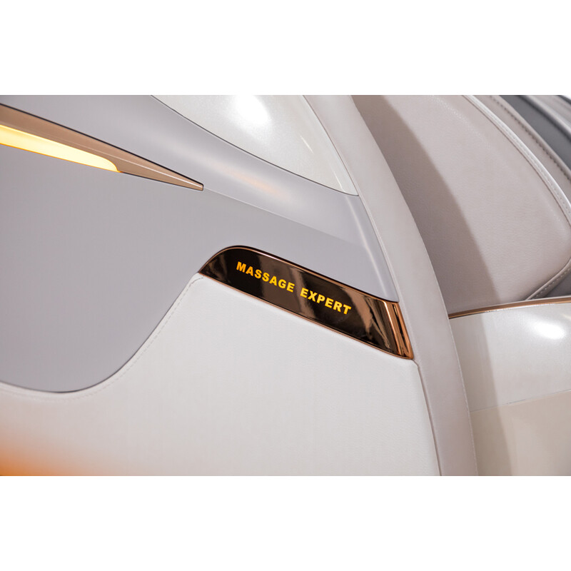 Masážní elektrické křeslo ProLux 4D MASSAGER s ionizátorem vzduchu, bílé