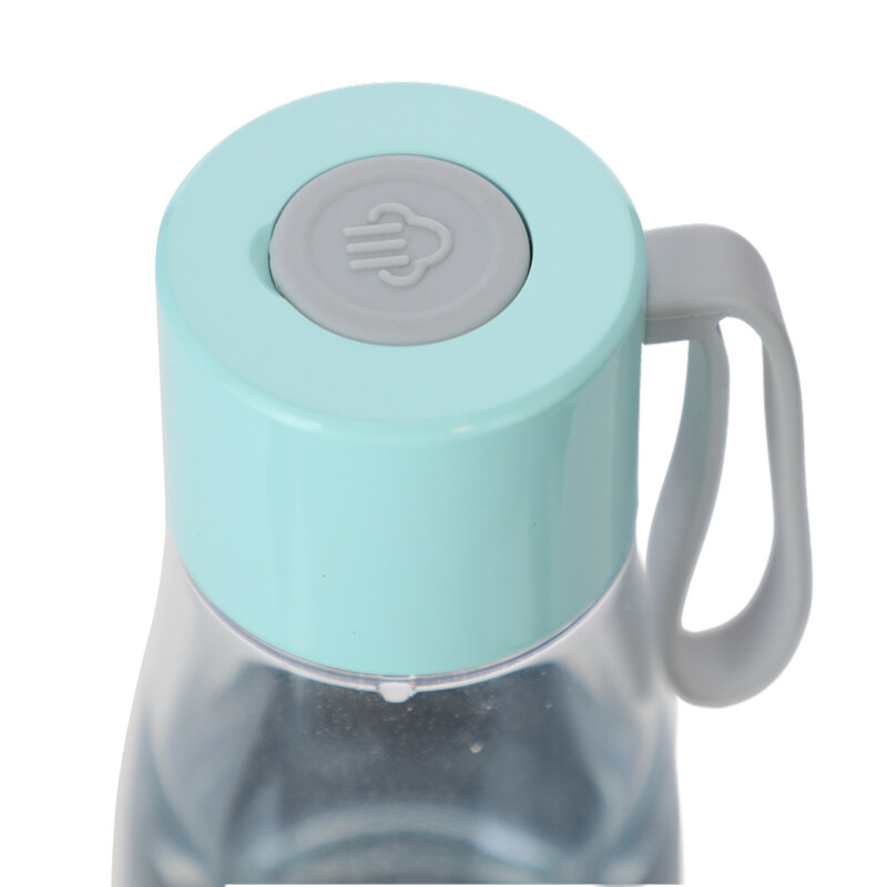 Láhev na výrobu vodíkové vody, tyrkysová