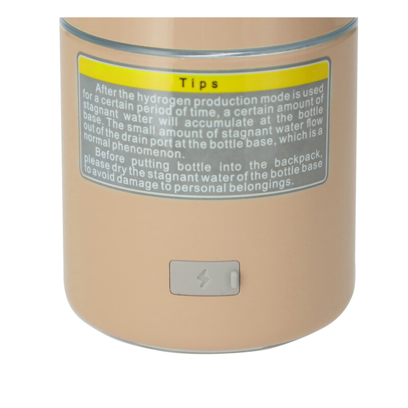 Láhev na výrobu vodíkové vody, bronzová