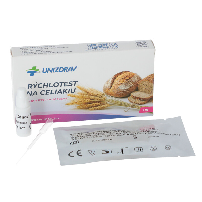 Profesionální test na celiakii, 1ks
