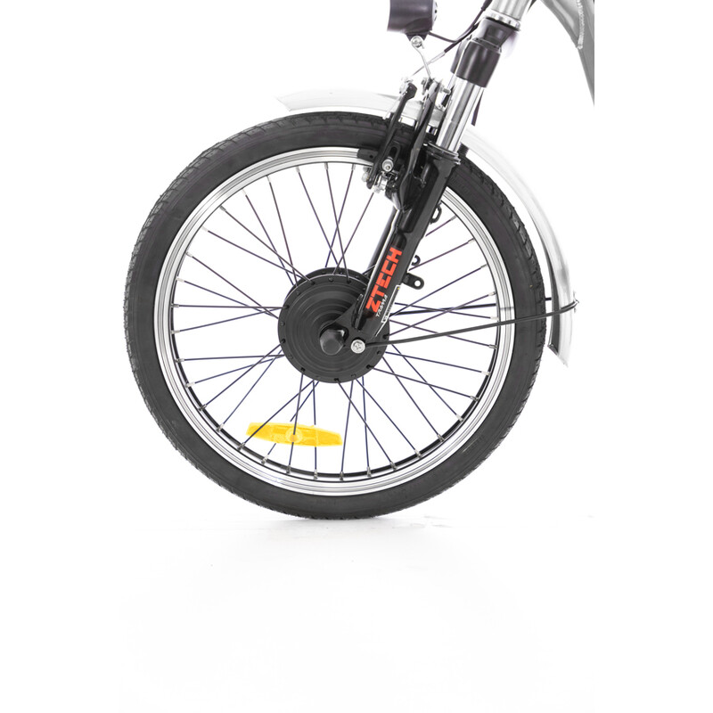 Tříkolové elektrické kolo Tornádo ZTECH, stříbrné