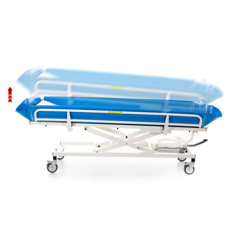 Sprchové lůžko BI101 – hydraulické