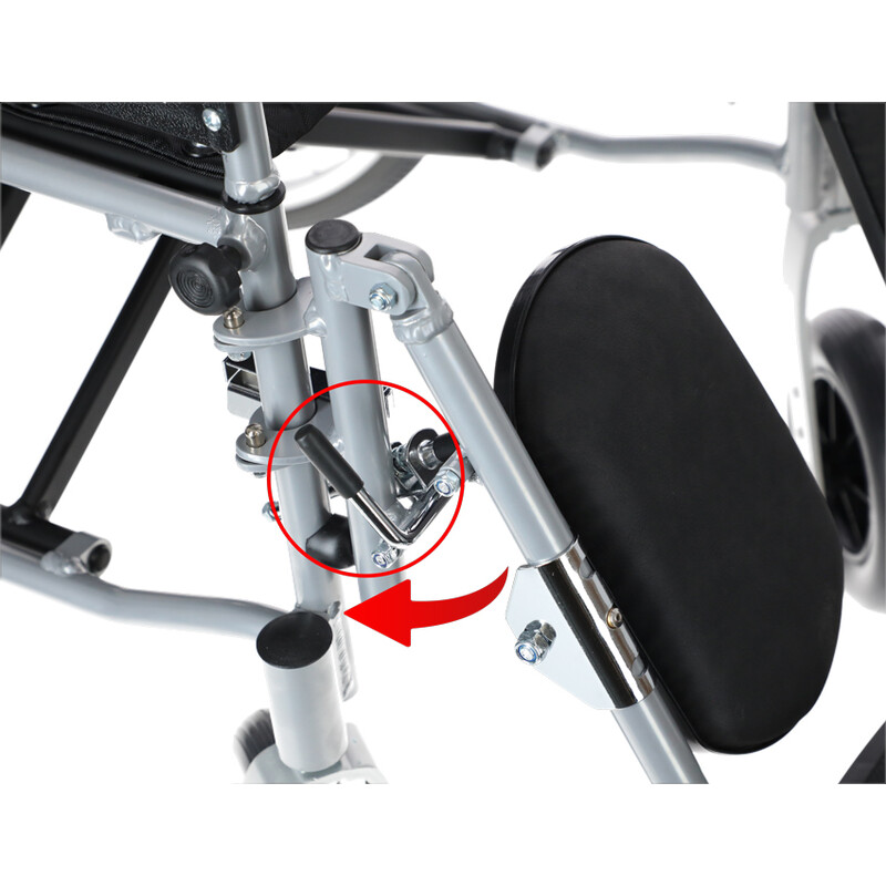 Polohovatelný invalidní vozík