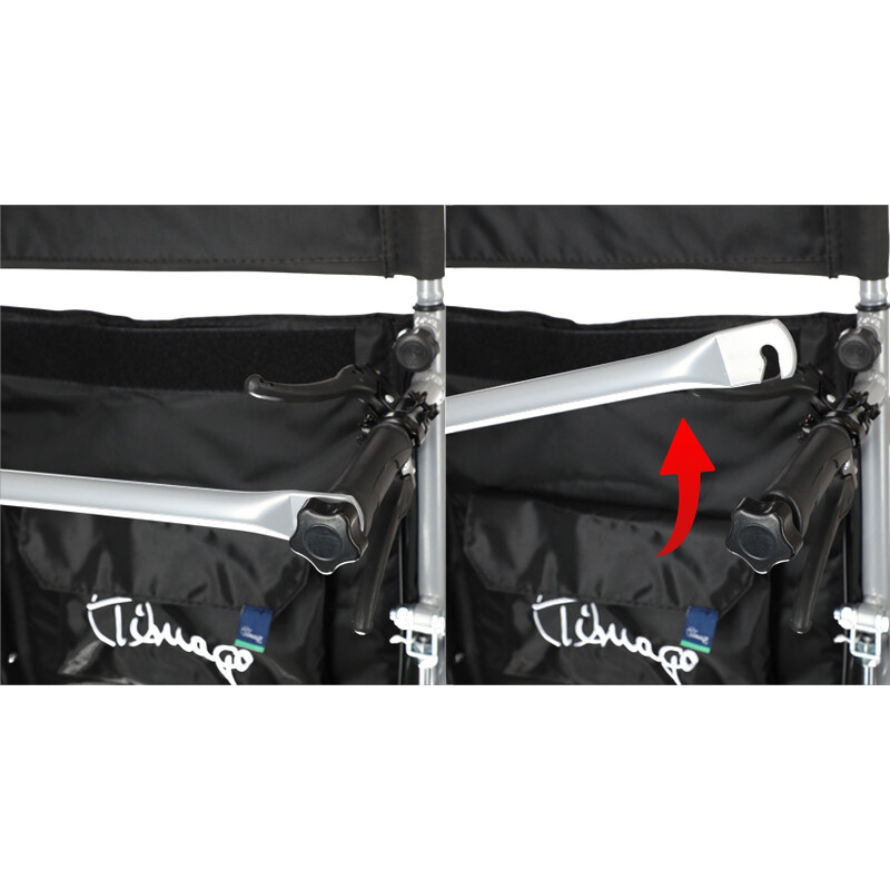 Polohovatelný invalidní vozík