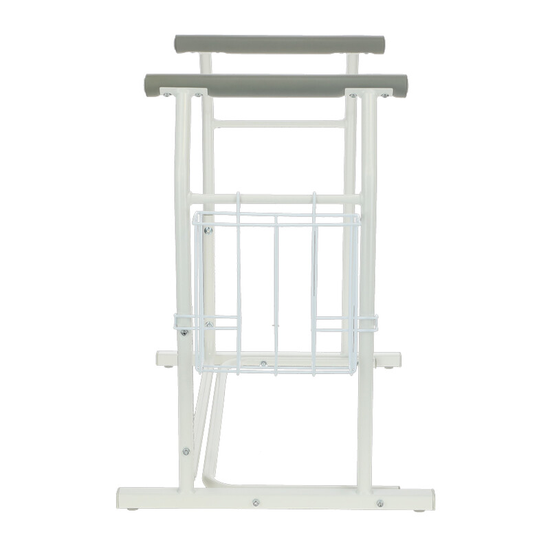 Toaletní opora s úložným košíkem UNIZDRAV