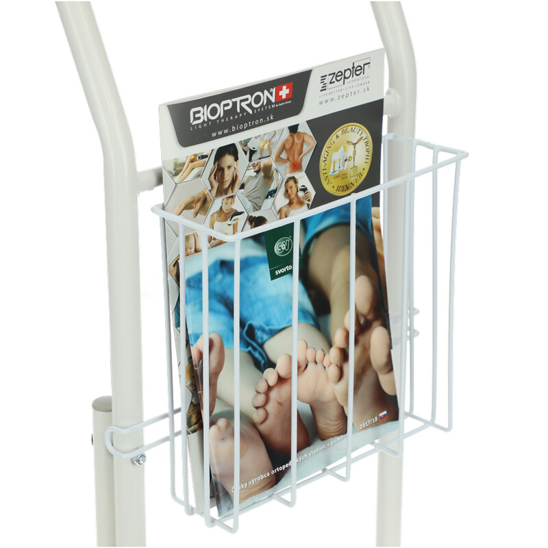 Toaletní opora s úložným košíkem UNIZDRAV